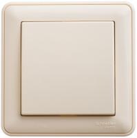 Systeme Electric Wessen 59 Aqua Беж Переключатель 1-клавишный, 10AX, IP44, (в сборе)