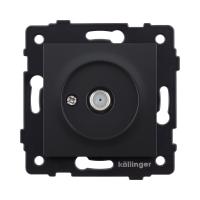 Розетка спутниковая SAT, черный матовый Kollinger REA-020BM для Aspekt, Eleganz, Reflex