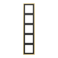 JUNG LS 990 Латунь Classic Рамка 5-ая