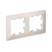 Systeme Electric AtlasDesign Air Жемчуг/дымчатый белый Рамка 2-ая