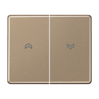 JUNG SL 500 Бронза Клавиша 2-ая жалюзийная