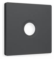 Лицевая панель ALFA (Графит Мягкое касание) для TV розетки QUANT AP9130