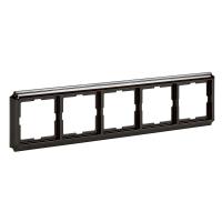 SE Merten SD Antik Темно-коричневый пластик Рамка 5-ая