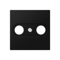JUNG A Flow/A 550 Черный матовый Крышка для TV розетки
