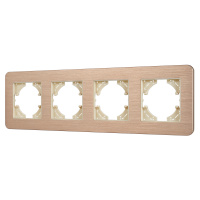 Arlight Рамка алюминиевая FRM-AKIRY-AL-4-GD (-)