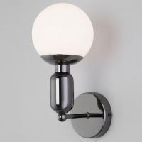 Настенный светильник со стеклянным плафоном 50251/1 черный жемчуг Eurosvet Bubble