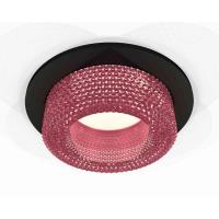 Комплект встраиваемого светильника Ambrella light Techno Spot XC7622022 SBK/PI черный песок/розовый (C7622, N7193)