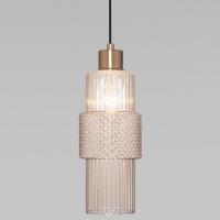 Подвесной светильник с плафоном 50209/1 бронза Eurosvet Soho