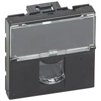 Legrand MOSAIC RJ45 FTP кат6 2мод черн