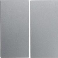 Berker S, B Алюминий матовый Клавиша 2-ая