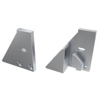 Arlight Заглушка для ALM-GLASS-6 с опорой правая с отверстием (Металл)