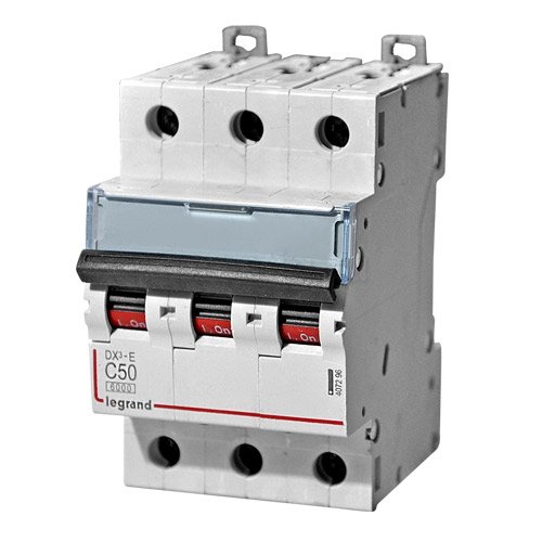 Legrand DX3-E Автоматический выключатель 3P 50А (С) 6000/6kA