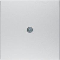 Berker S, B Алюминий матовый Центральная панель для VDo-розеток и кабельного вывода