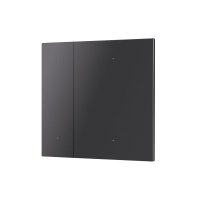 Arlight INTELLIGENT ARLIGHT Накладка панели KNX-23-2G-SUF Dark Grey (Backlight) (IARL, IP20 Металл, 2 года)