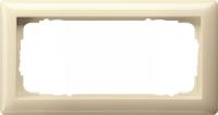 Gira Standard 55 Крем глянц Рамка 2-ая без перегородки