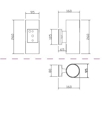 Настенный светильник (бра) O419WL-02W Maytoni Rando
