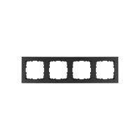 Jasmart Рамка G-Classic  4-постовая, цвет Антрацит