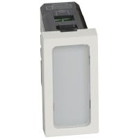 Legrand Mosaic Одинарная лампочка подсветки 230 В - 1 модуль - белая