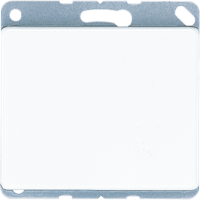 JUNG SL 500 Белая Заглушка с суппортом