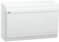 IEK PRIME Корпус пластиковый навесной ЩРН-П-12 белый/белая дверь IP41