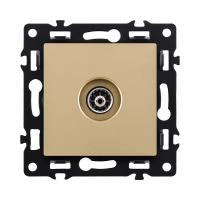 Розетка спутниковая SAT, золотой Kollinger Asthetik AS-021GD