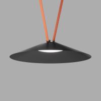 DK5568-BK Cветильник для трека-ремня Belty, серия Flow, со светодиодом, D600*H122мм, 48V DC, 24W, RA90, 120°, 4000K, IP20, черный, алюминий