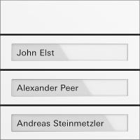 Gira Модуль кнопок вызова System 106 3-местн.