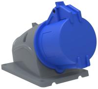 IEK Розетка стационарная ССИ-123 32А-6ч/200-250В 2Р+РЕ IP44 MAGNUM