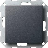 Gira S-55 Антрацит Заглушка с опорной платой