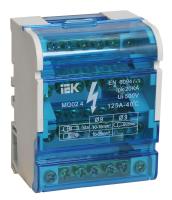 IEK Шины на DIN-рейку в корпусе (кросс-модуль) 3L+PEN 4х7