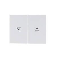 Berker K.1 Полярно-белый глянцевый Клавиша 2-ая с оттиском "Стрелка"