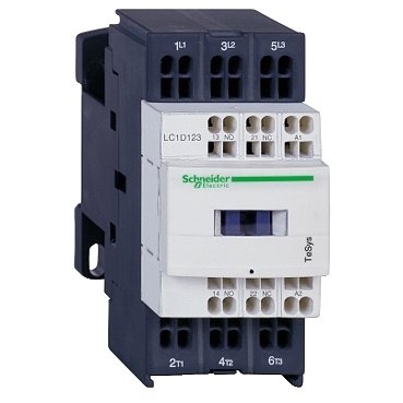 Schneider Electric Contactors D Telemecanique Контактор 3Р 12A, НО+НЗ, 24V, огран