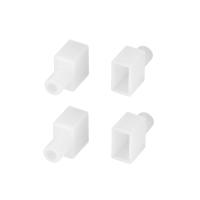 Arlight Заглушка WPH-FLEX-0613-SIDE WHITE с отверстием (Силикон)