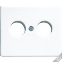 JUNG SL 500 Черная Накладка TV-FM розетки