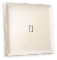 Лицевая панель ALFA (Бежевый матовый) для 1-кл  выключателей с подсветкой QUANT AP3220