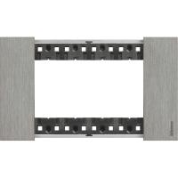 BT Living now Сталь Рамка итальянский стандарт 4 мод