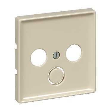 SE Merten SD Беж Накладка розетки TV-FM,TV-FM-SAT (термопласт)