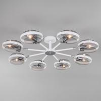 Потолочный светильник в стиле лофт 70121/8 белый Eurosvet Gallo