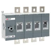 EKF Рубильник 800A 4P без рукоятки управления TwinBlock