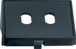 SE Merten SM Черная Вставка наклонных выводов 2-ая №№ 4643**, 4646**, для st-световода