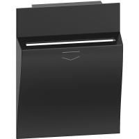 BT Living now Черный Лицевая панель для карточного выключателя 2 мод