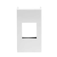 DKC Адаптер для информационных разъемов KEYSTONE, «Viva», 1 мод., белый