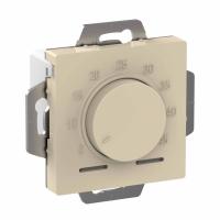 SE AtlasDesign Бежевый Термостат электрон. теплого пола с датчиком, 10A, механизм