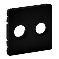 Legrand Valena LIFE. Лицевая панель для розеток TV-SAT. Антрацит.