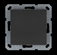 Jasmart Звонковый механизм 10A 250V~ с накладкой, цвет Антрацит