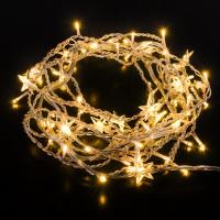 Гирлянда бахрома 1,8*0,5 м IP20 100-002 теплый белый Eurosvet 100-002