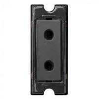 Simon 82 Centr. Графит Розетка 2P, 2к узкая 10А 230V