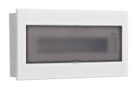 Dekraft Корпус встраиваемый прозр. дв. 1 ряд 17 мод. IP41 ЩРВ-М