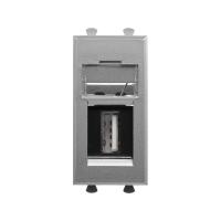 DKC Avanti Закаленная сталь Розетка тип А-А USB 2.0 1 модуль