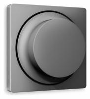 Лицевая панель ALFA (Антрацит серый) для светорегулятора универсального QUANT AP6555